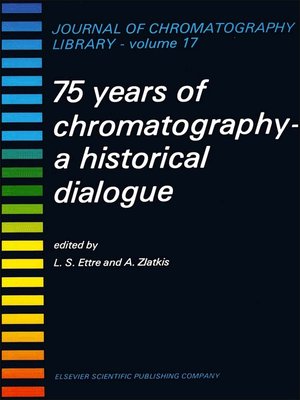 cover image of 75 Years of Chromatography